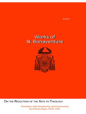 cover image of On the Reduction of the Arts to Theology